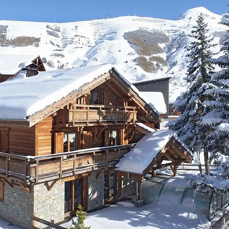 Odalys Chalet Le Renard Lodge Ле-дез-Альп Екстер'єр фото