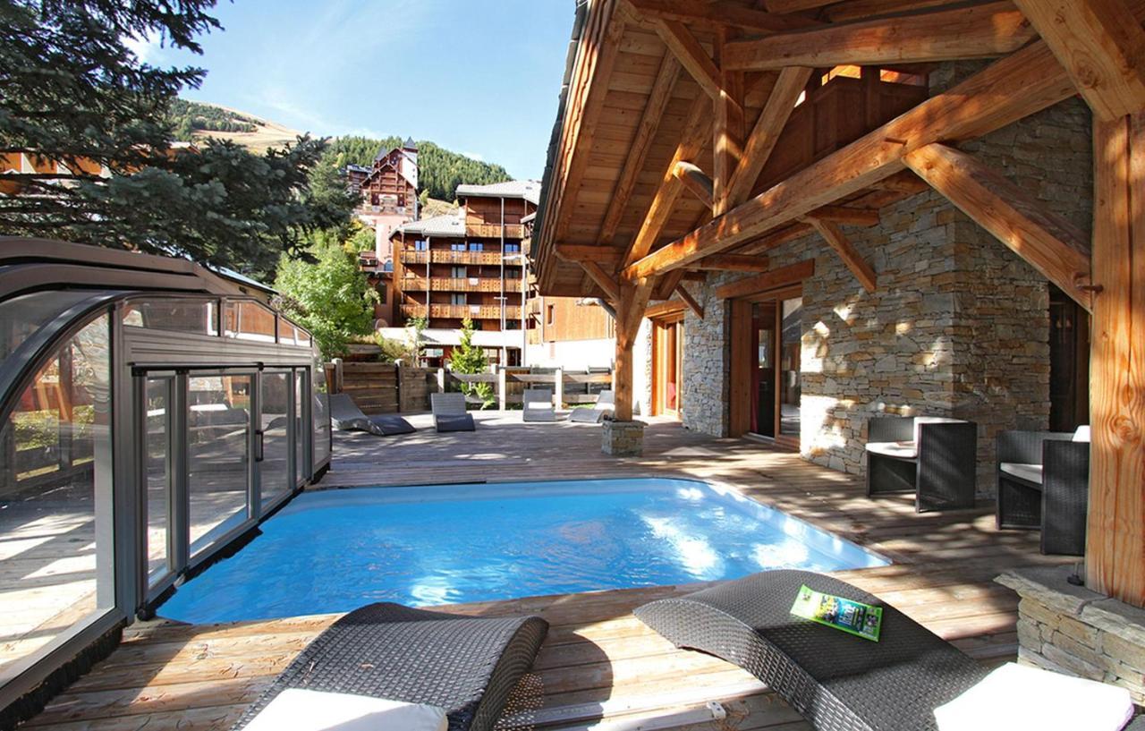 Odalys Chalet Le Renard Lodge Ле-дез-Альп Екстер'єр фото