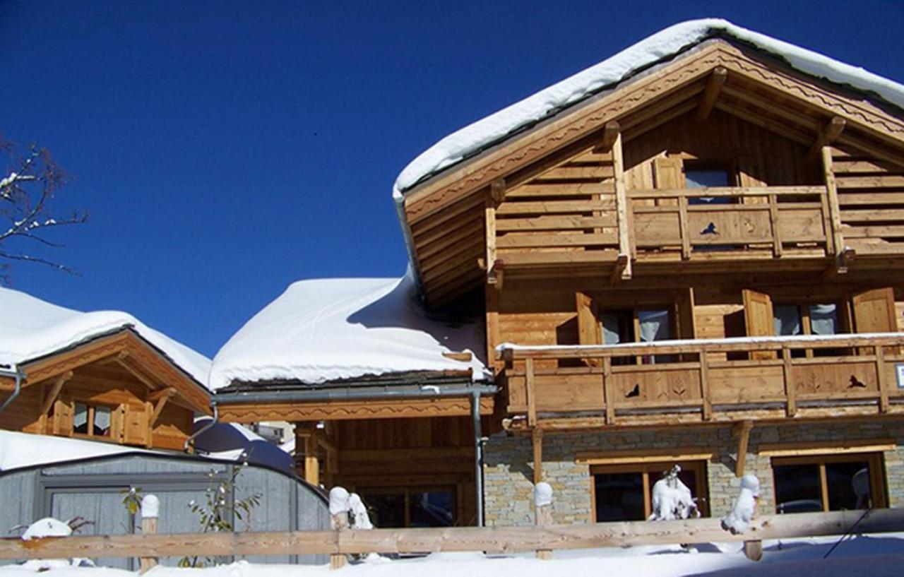 Odalys Chalet Le Renard Lodge Ле-дез-Альп Екстер'єр фото
